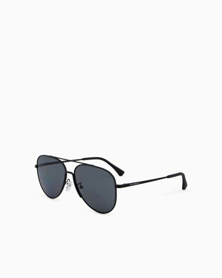 Armani Gafas de sol estilo piloto para hombre Ajuste asiático Outlet online