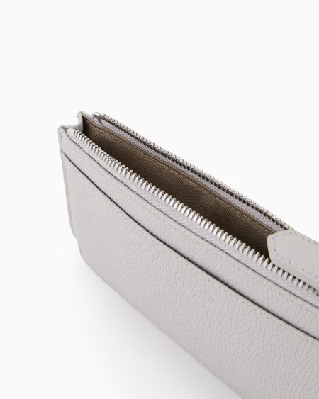 Armani Tarjetero MyEA con cremallera y estampado de ciervo Gran oferta