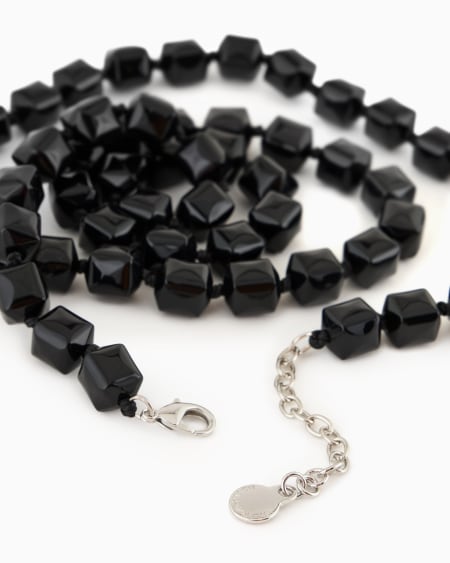 Armani Collar con piedras facetadas Liquidación