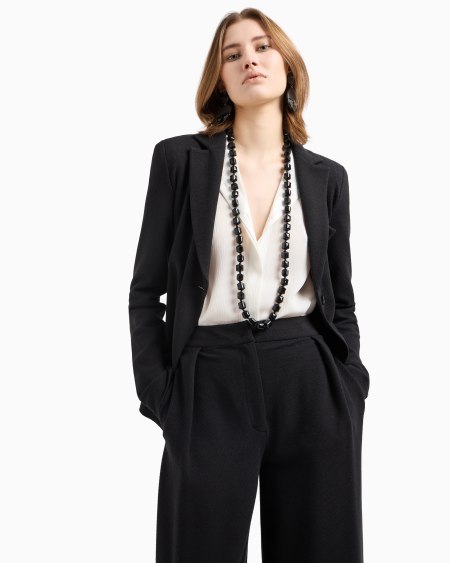 Armani Collar con piedras facetadas Liquidación