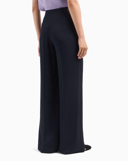 Armani Pantalones con pinzas de sablé Icon Superdescuento
