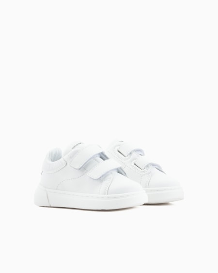 Armani Deportivas de piel con velcro Envío internacional gratuito
