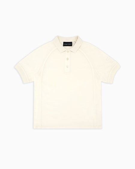 Armani Polo de punto con logotipo bordado Ahorra y exporta