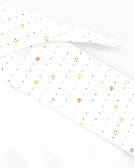 Armani Manta de punto con estampado Color Juice Outlet online