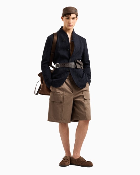 Armani Bermudas tipo cargo de algodón Oferta especial
