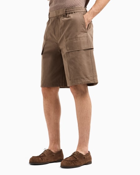 Armani Bermudas tipo cargo de algodón Oferta especial