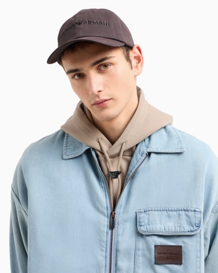 Armani Gorra de béisbol con bordado Emporio Armani Promoción por tiempo limitado