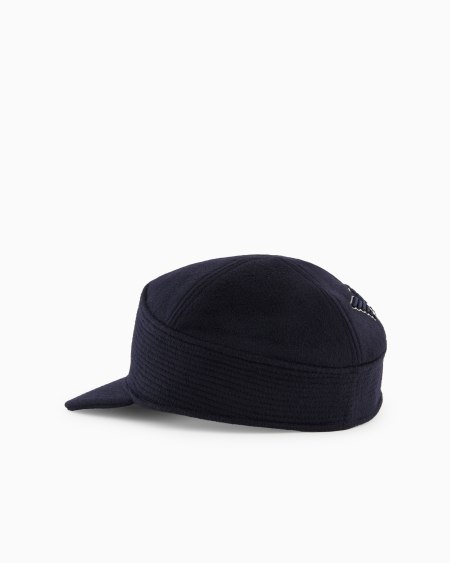 Armani Gorra en paño de lana con logotipo bordado Ahorra y exporta