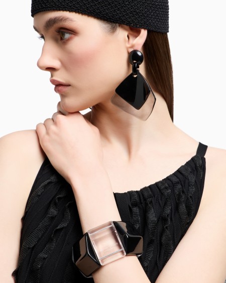 Armani Pulsera elástica facetada En línea