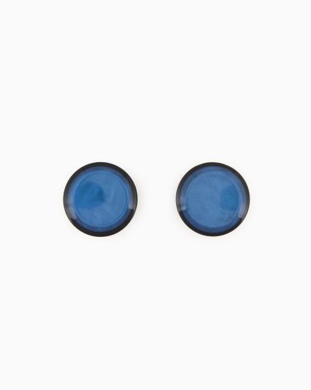 Armani Maxipendientes redondos brillantes Rebajas