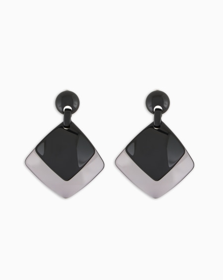 Armani Maxipendientes colgantes bicolor Butterfly