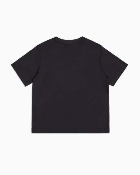 Armani Camiseta de punto de mezcla de lyocell con estampado de serpiente ASV Limitado a 3 días