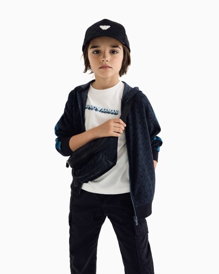 Armani Paquete de dos camisetas con logotipo estampado En línea