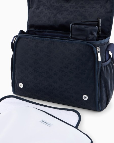 Armani Conjunto de bolso Mummy con logotipo integral de águila Outlet online