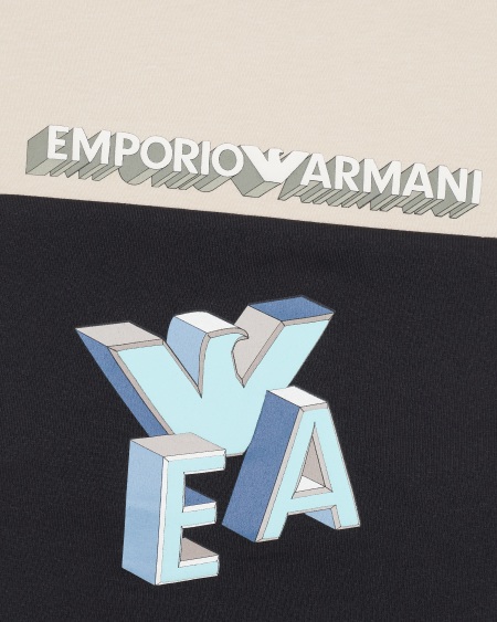 Armani Paquete de dos camisetas con logotipo estampado Rebajas