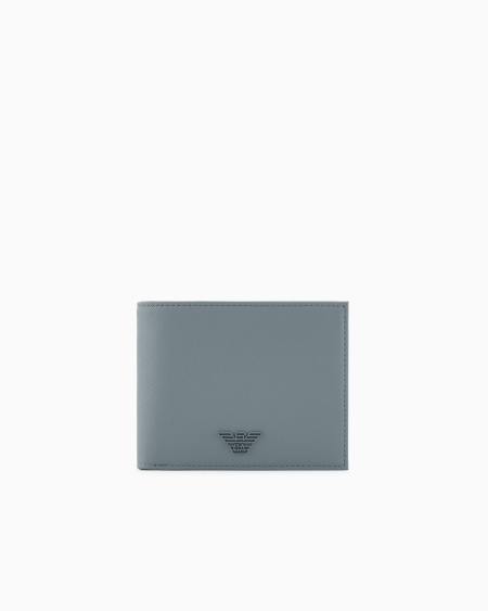 Armani Cartera plegable de piel saffiano regenerada ASV Rebajas de fábrica