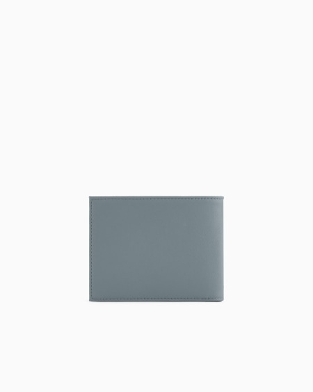 Armani Cartera plegable de piel saffiano regenerada ASV Rebajas de fábrica