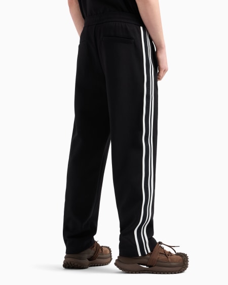 Armani Pantalones de punto con bandas con logotipo Superdescuento