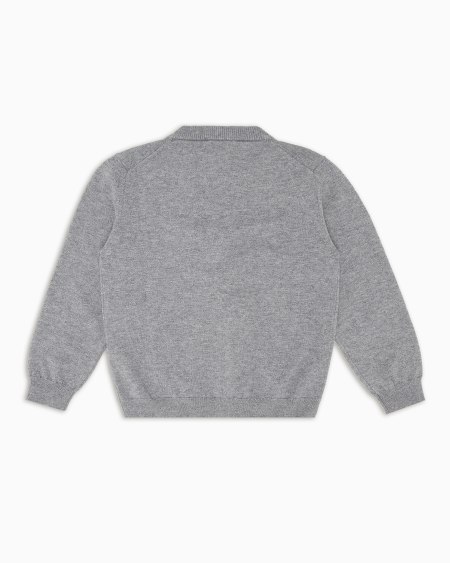 Armani Cárdigan con escote de pico en mezcla de lana Precios de Black Friday
