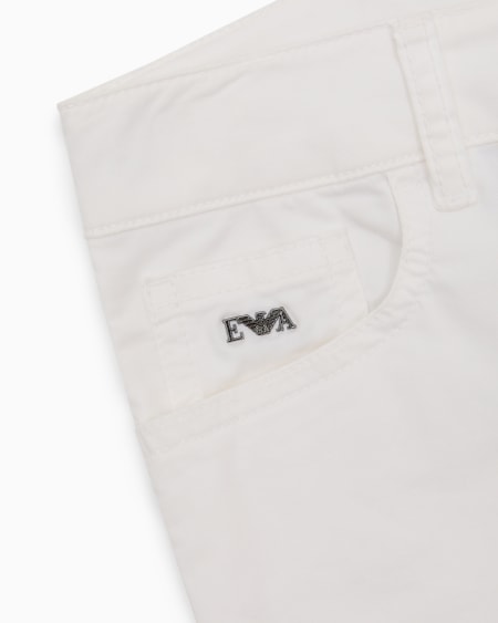 Armani Bermudas cinco bolsillos de algodón Ofertas especiales