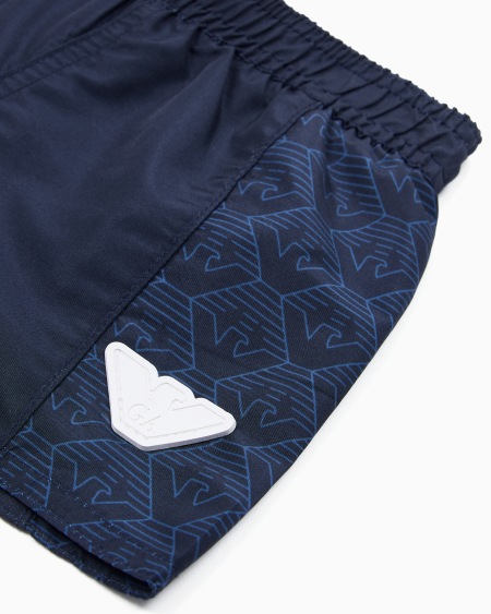 Armani Bañador tipo pantalón corto con banda con logotipo Grandes ahorros