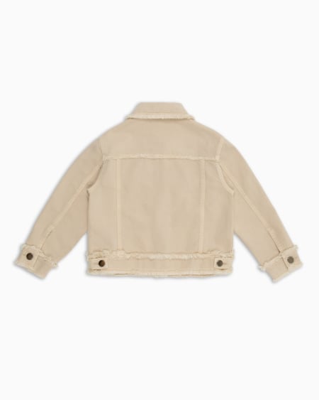 Armani Chaqueta en denim teñido en prenda Rebajas de fin de temporada