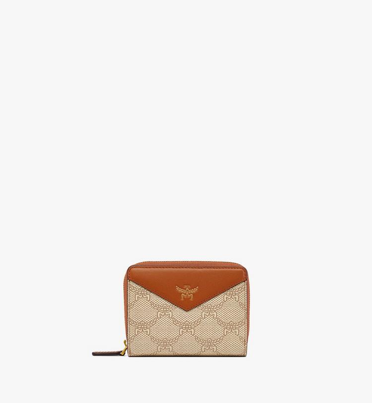 ﻿MCM Himmel Zip-Around Wallet in Lauretos