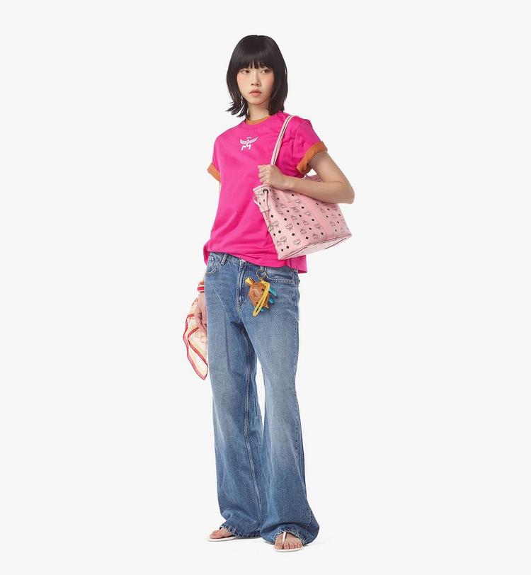 MCM Liz Shopper in Visetos Grandes descuentos