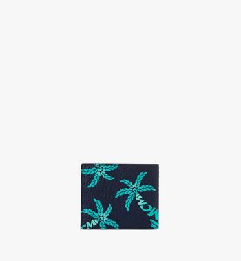 MCM Aren Bifold Wallet in Palm Canvas Limitado a 3 días