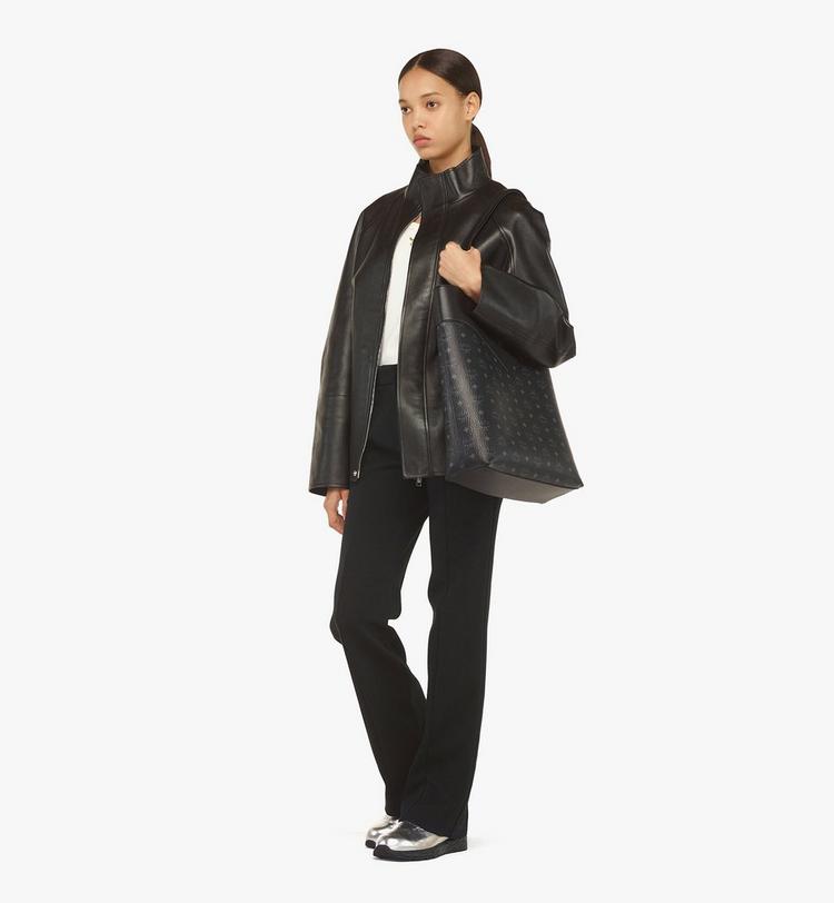 MCM Diamond Tote in Visetos Leather Mix Última moda