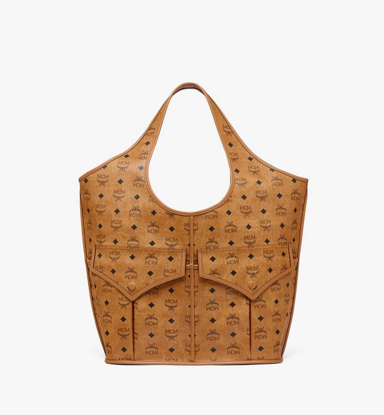 MCM Aren Mama Shopper in Visetos