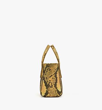 MCM Toni Top-Zip Shopper in Python Print Coronet Grandes ahorros