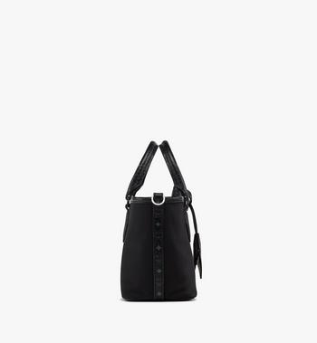 MCM Aren Shopper in Recycled Nylon and Monogram Print Leather Devoluciones gratuitas
