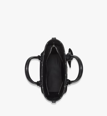 MCM Aren Shopper in Recycled Nylon and Monogram Print Leather Devoluciones gratuitas
