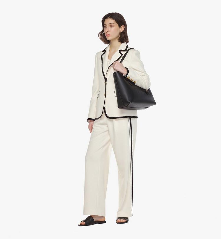 MCM Himmel Shopper in Embossed Logo Leather Ventas relámpago
