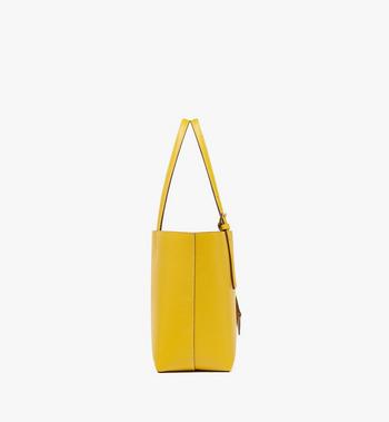 MCM Himmel Shopper in Embossed Logo Leather Tienda