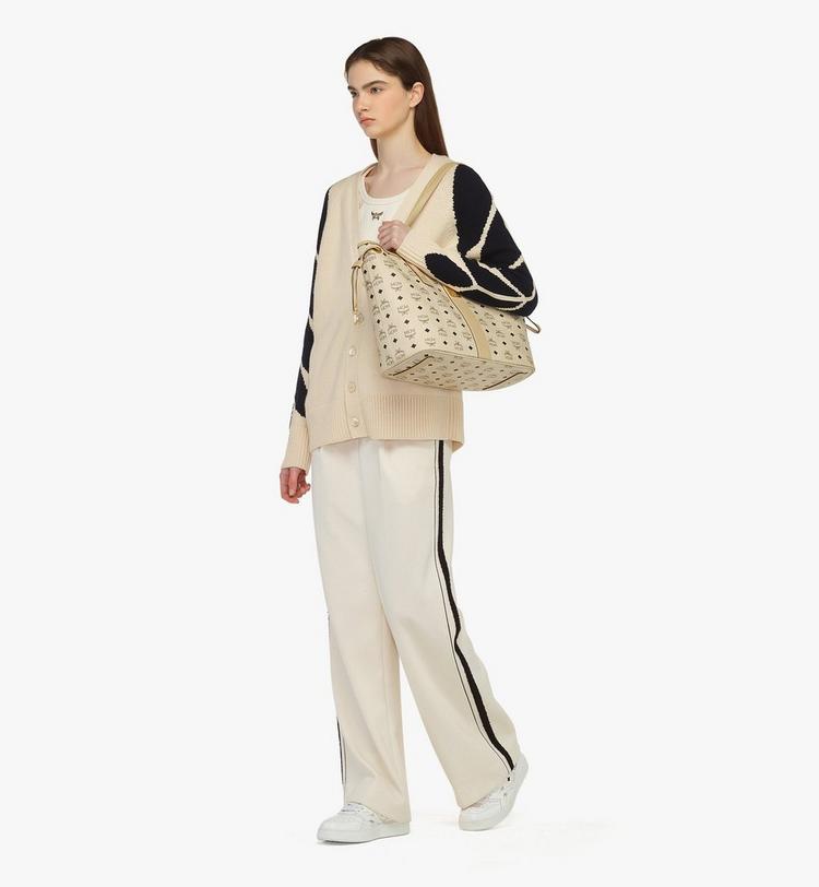 MCM Liz Shopper in Visetos Rebajas top