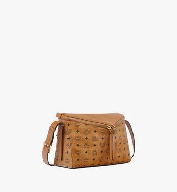 MCM Diamant 3D Shoulder Bag in Visetos Leather Mix Últimos 3 días