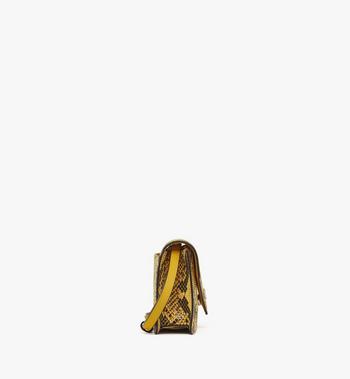 MCM Diamond Shoulder Bag in Python Print Coronet Oferta especial de fábrica