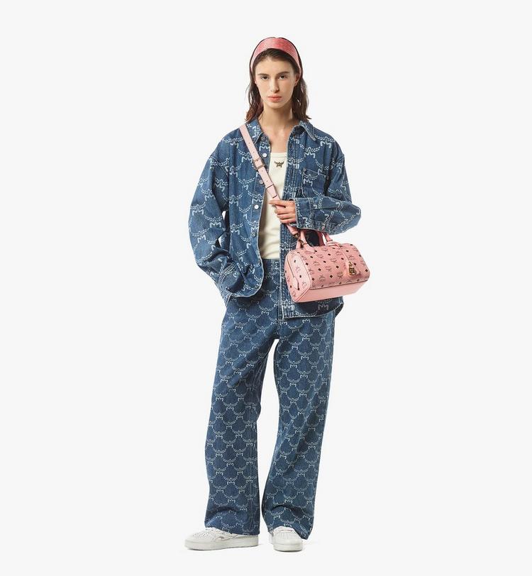 MCM Ella Boston Bag in Visetos Solo queda un día