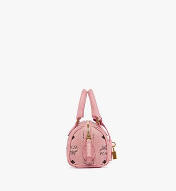 MCM Ella Boston Bag in Visetos Grandes descuentos