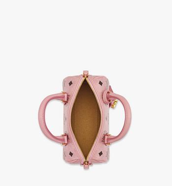 MCM Ella Boston Bag in Visetos Grandes descuentos
