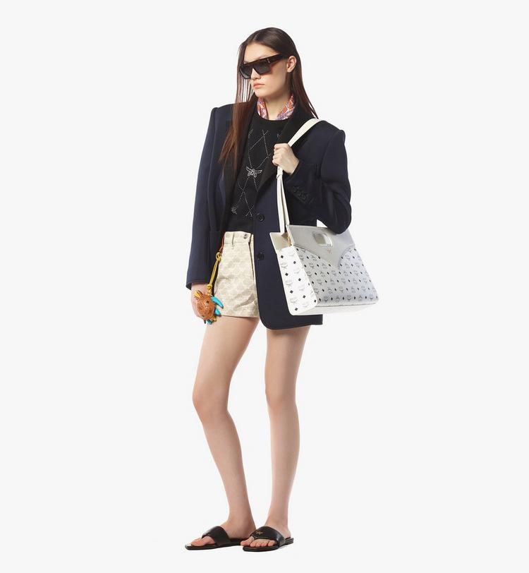 MCM Diamond Tote in Visetos Leather Mix Limitado a 3 días