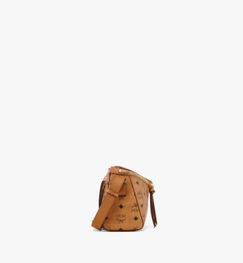 MCM Diamant 3D Shoulder Bag in Visetos Leather Mix Última moda