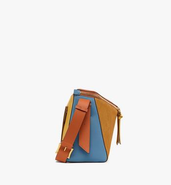 MCM Diamant 3D Shoulder Bag in Suede and Calf Leather Ofertas especiales