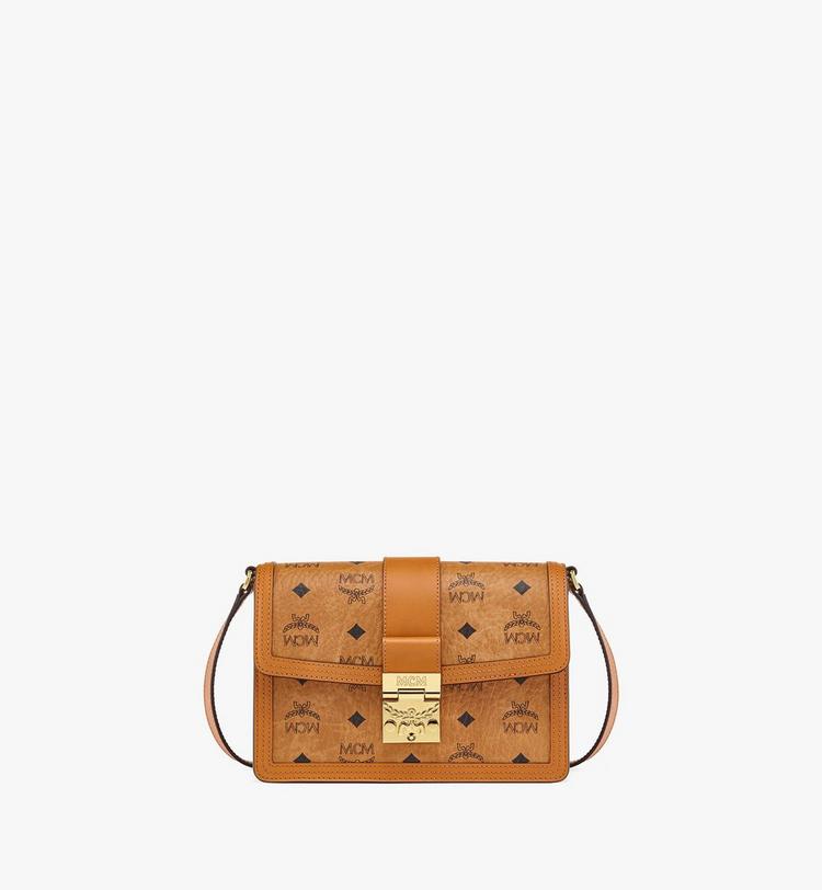 MCM Tracy Shoulder Bag in Visetos Rebajas de fin de temporada