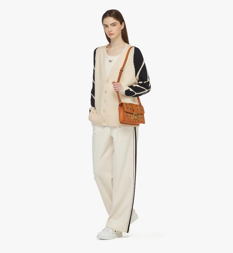 MCM Tracy Shoulder Bag in Visetos Rebajas de fin de temporada