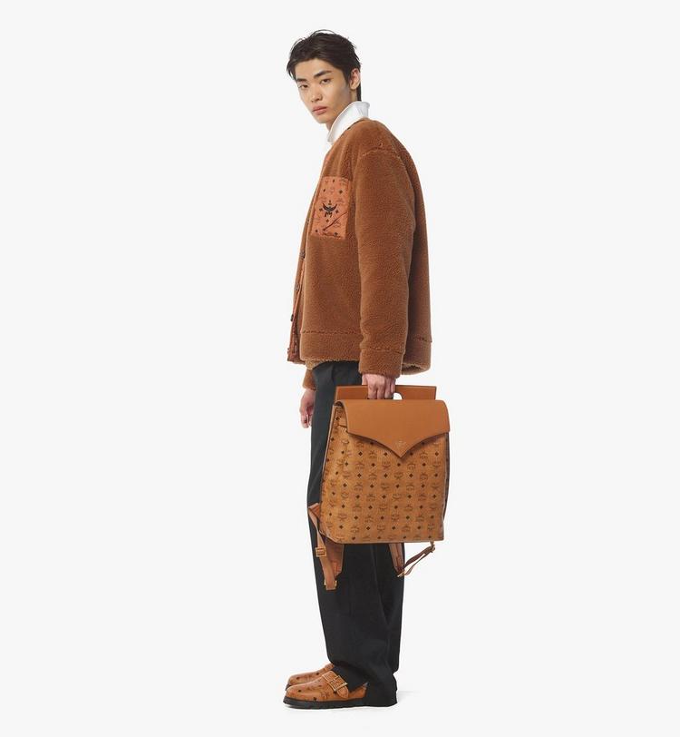 MCM Diamond Backpack in Visetos Leather Mix Rebajas de fábrica