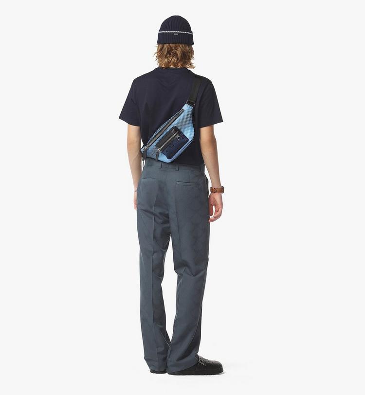 MCM Fursten Belt Bag in Gradation Mesh and Monogram Neoprene Descuento