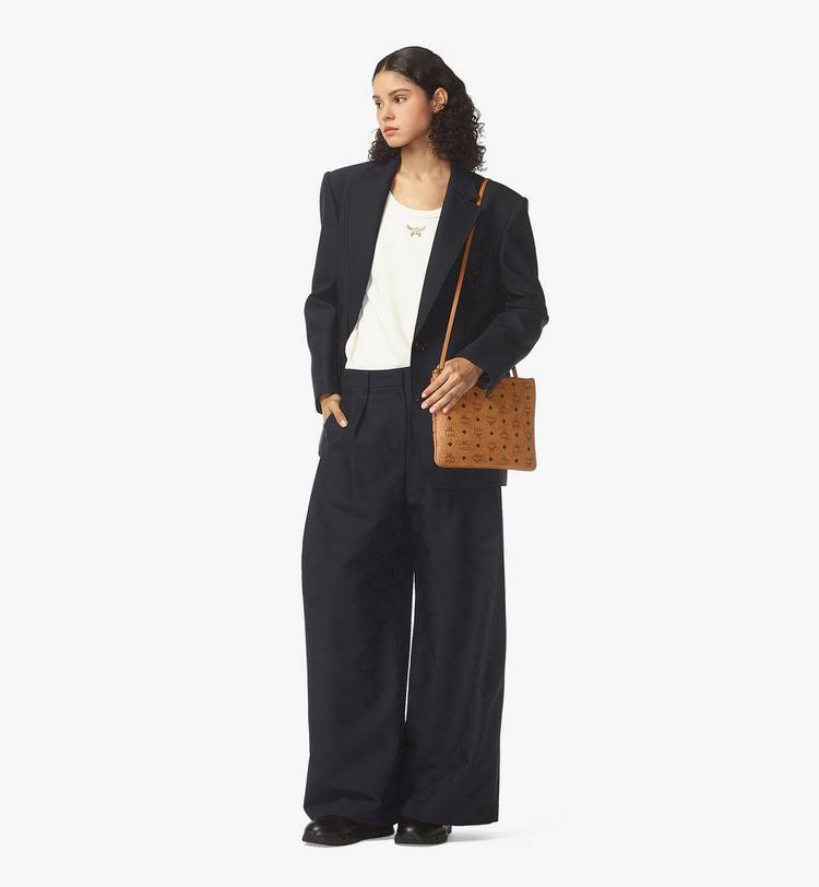 MCM Crossbody Pouch in Visetos Original Tienda